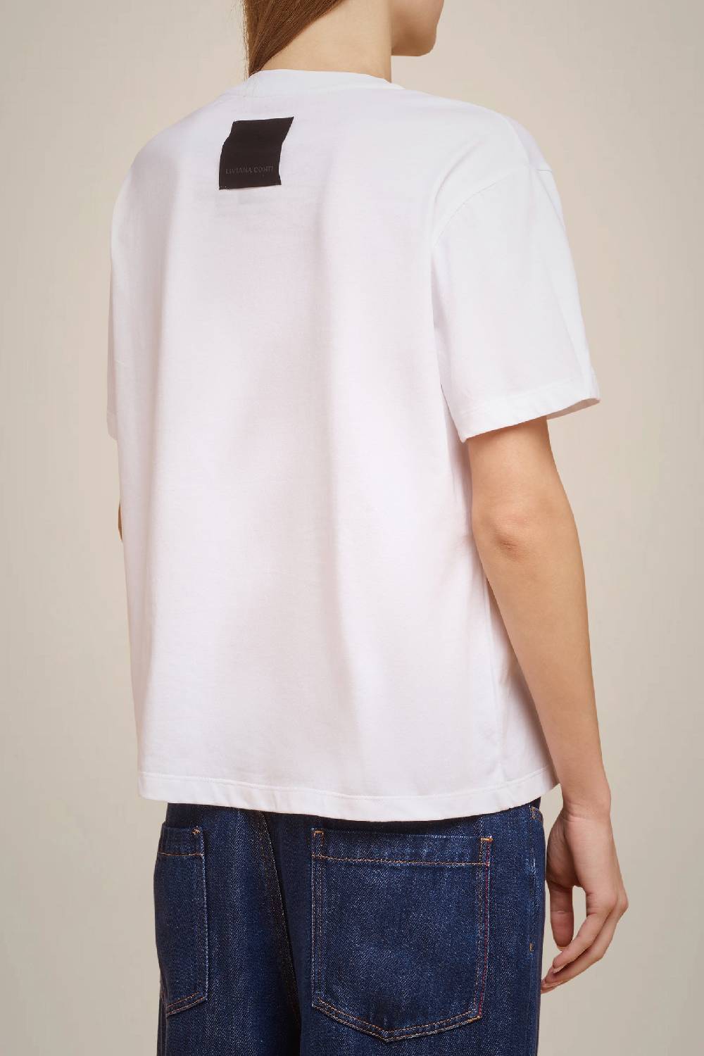 Liviana Conti T-SHIRT STAMPA LAMINA W4FF4WW70A01Z1.XS In Saldo