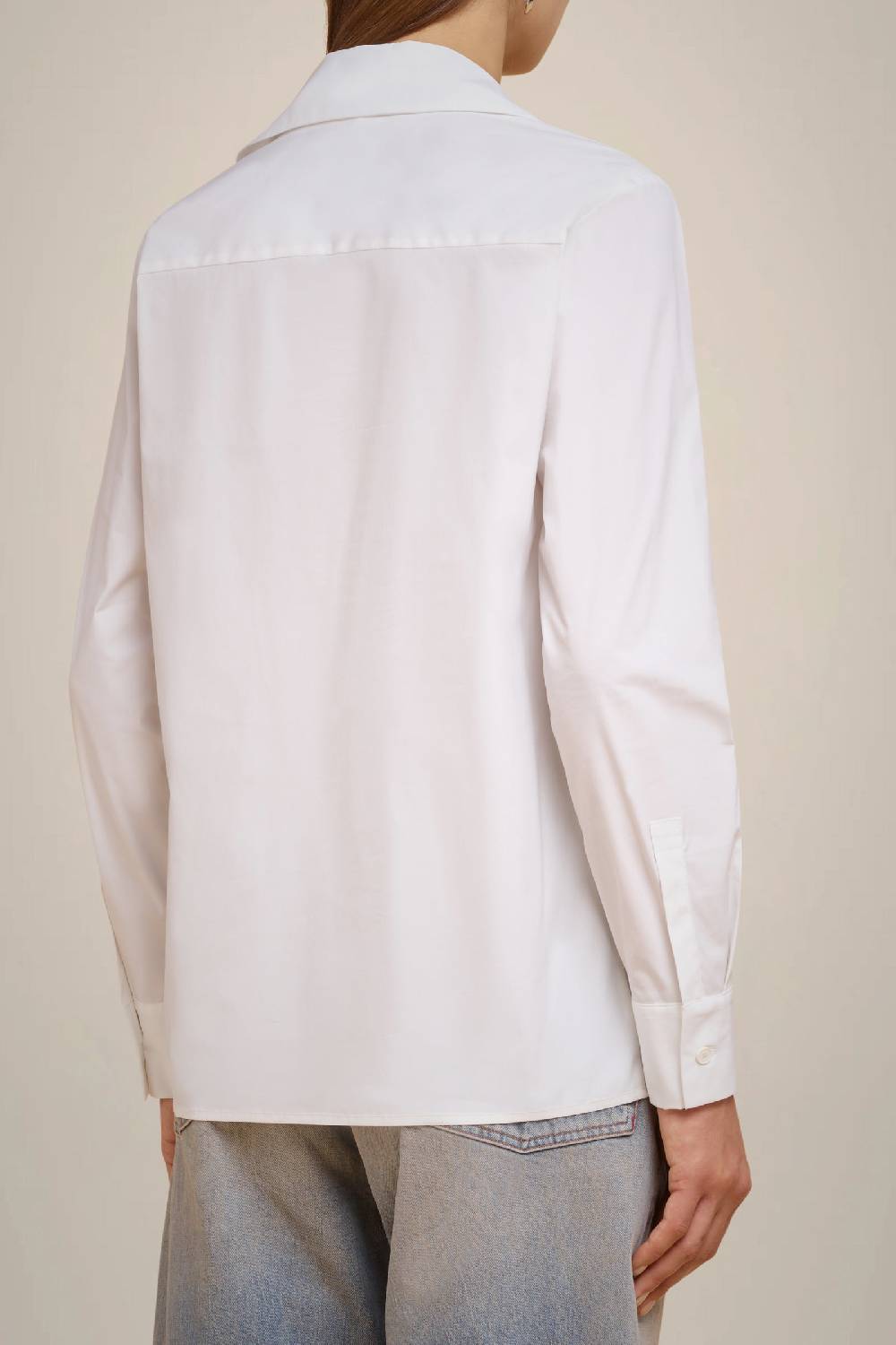 Liviana Conti BLUSA TELA DI COTONE W4FF4WK08A01-0.38 Nuova