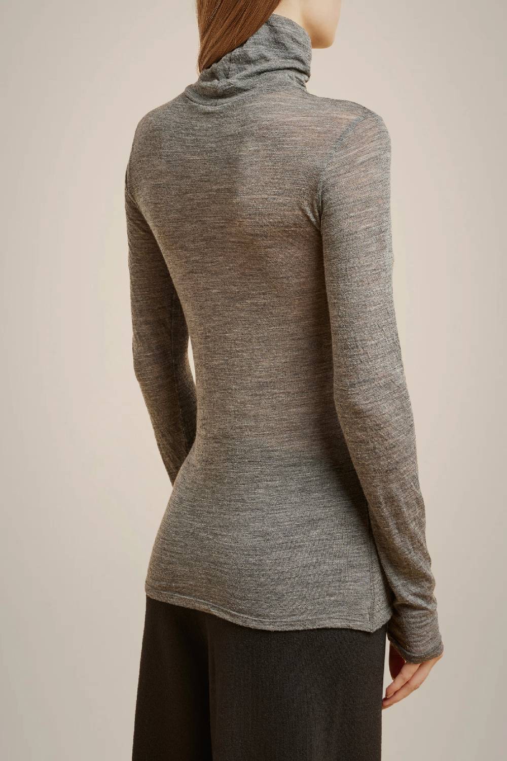 Liviana Conti T-SHIRT COLLO ALTO MISTO LANA W4LL4WH40X92-0.XS 2025