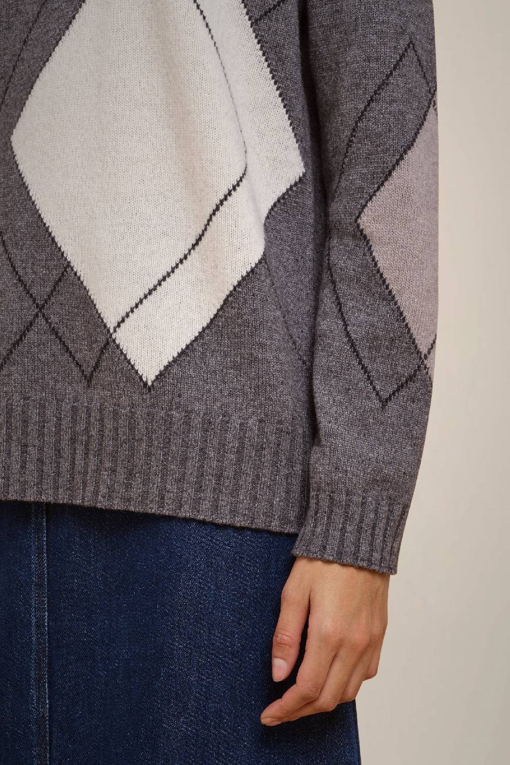 Liviana Conti MAGLIA A ROMBI W4FF4WC39RMB44.XS Qualità