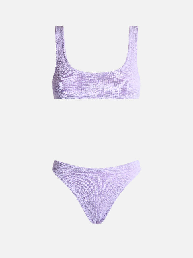 Mc2 Saint Barth Bikini da donna classico lilla crinkle Naima Elise Offerte
