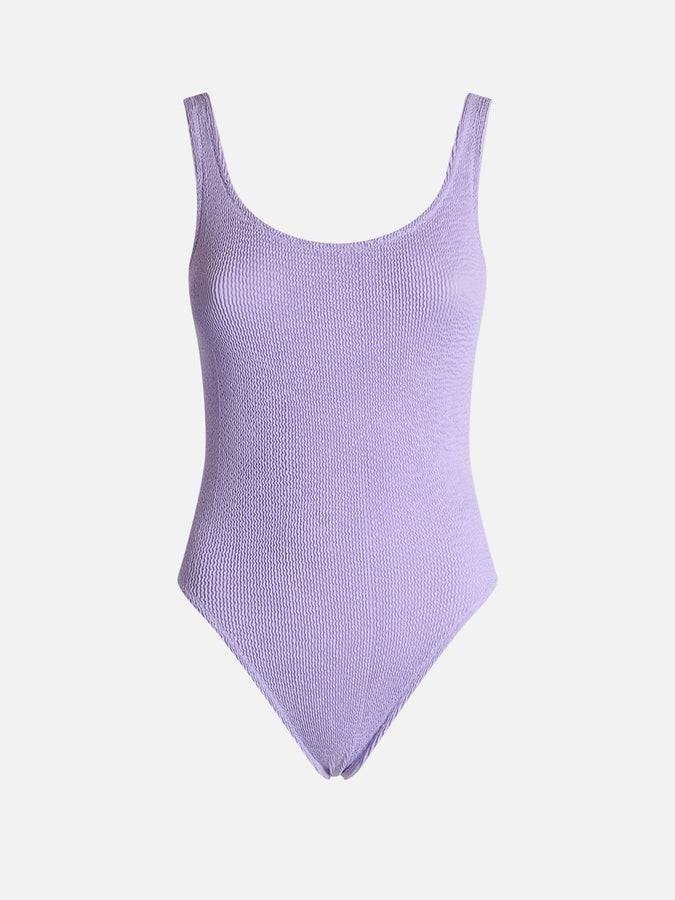 Mc2 Saint Barth Costume intero da donna lilla crinkle Lora I Più Venduti