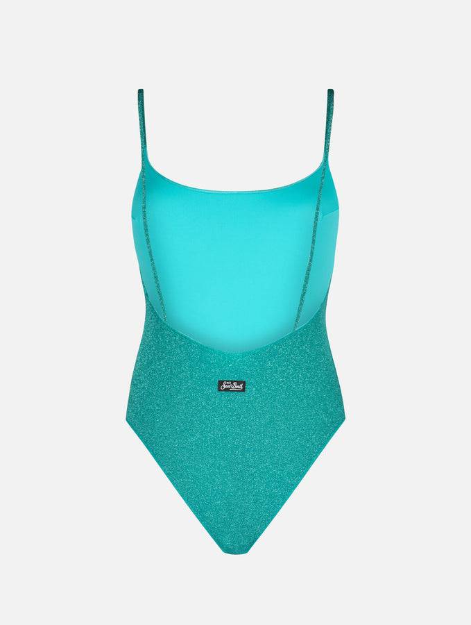 Mc2 Saint Barth Costume intero da donna in lurex Cecille Qualità
