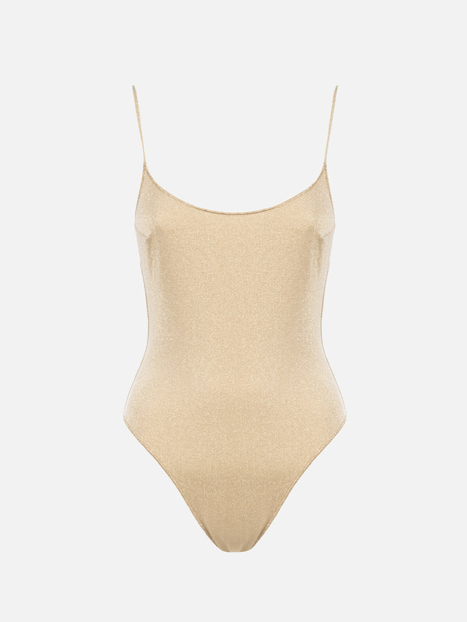 Mc2 Saint Barth Costume intero da donna in lurex Cecille Shopping Online
