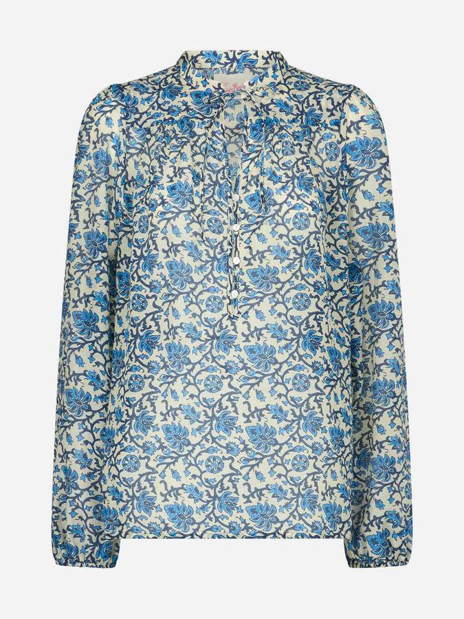 Mc2 Saint Barth Blusa da donna in voile di seta Harper Saldi