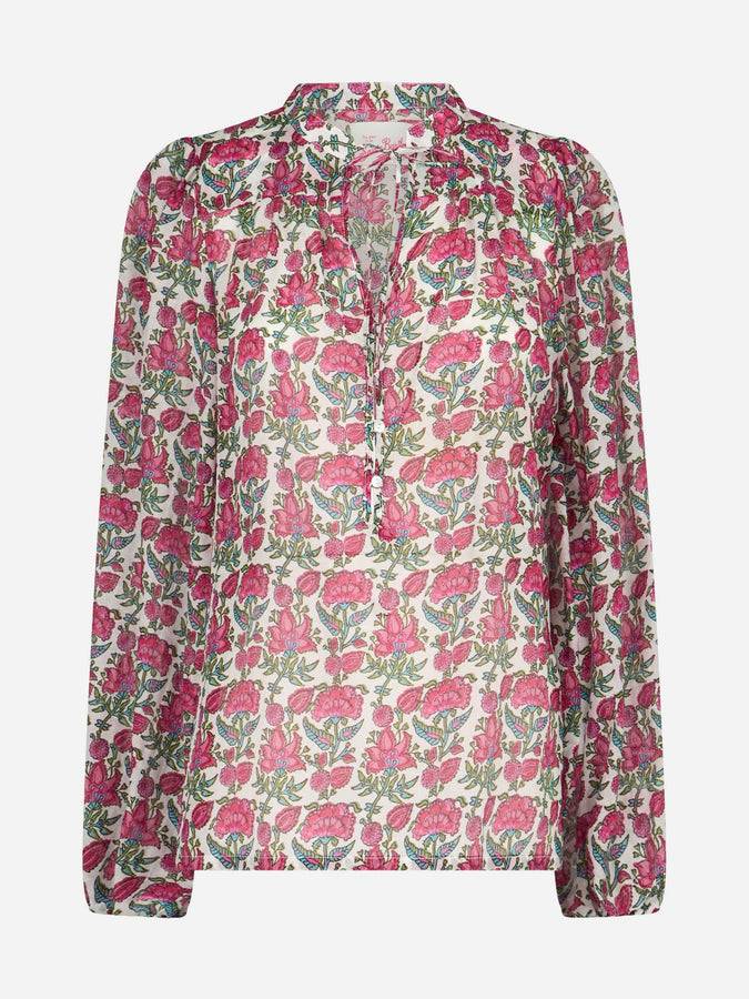 Mc2 Saint Barth Blusa da donna in voile di seta Harper Hotsell