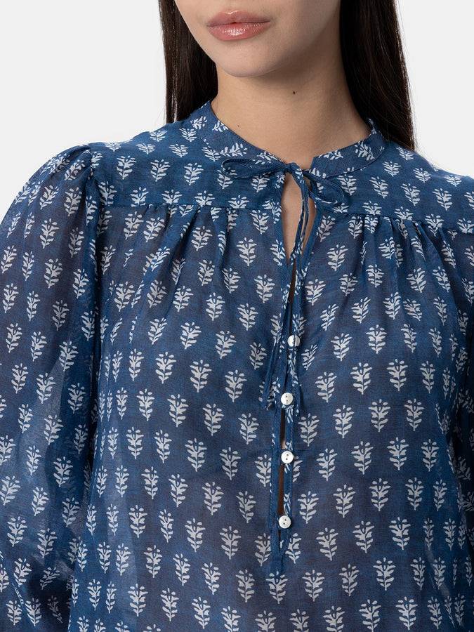 Mc2 Saint Barth Blusa da donna in voile di seta Harper Vendite Flash