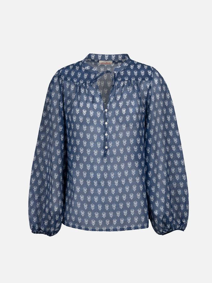 Mc2 Saint Barth Blusa da donna in voile di seta Harper Vendite Flash