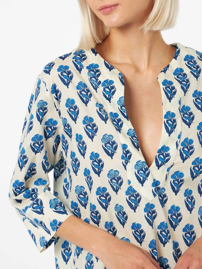 Mc2 Saint Barth Abito Macha a tunica da donna in cotone Nuova