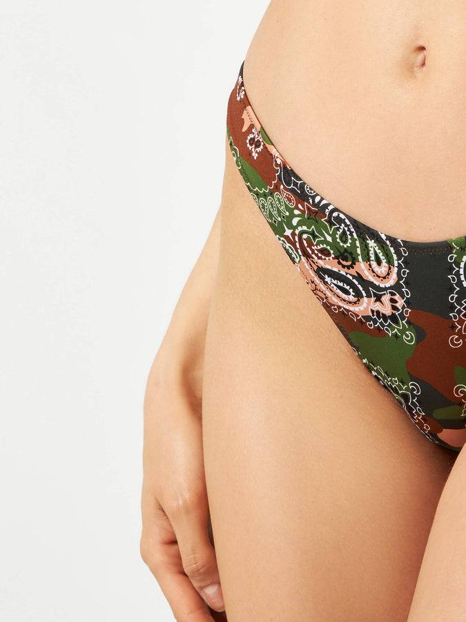 Mc2 Saint Barth Bikini da donna a bralette con stampa bandana mimetica Soddisfazione Garantita