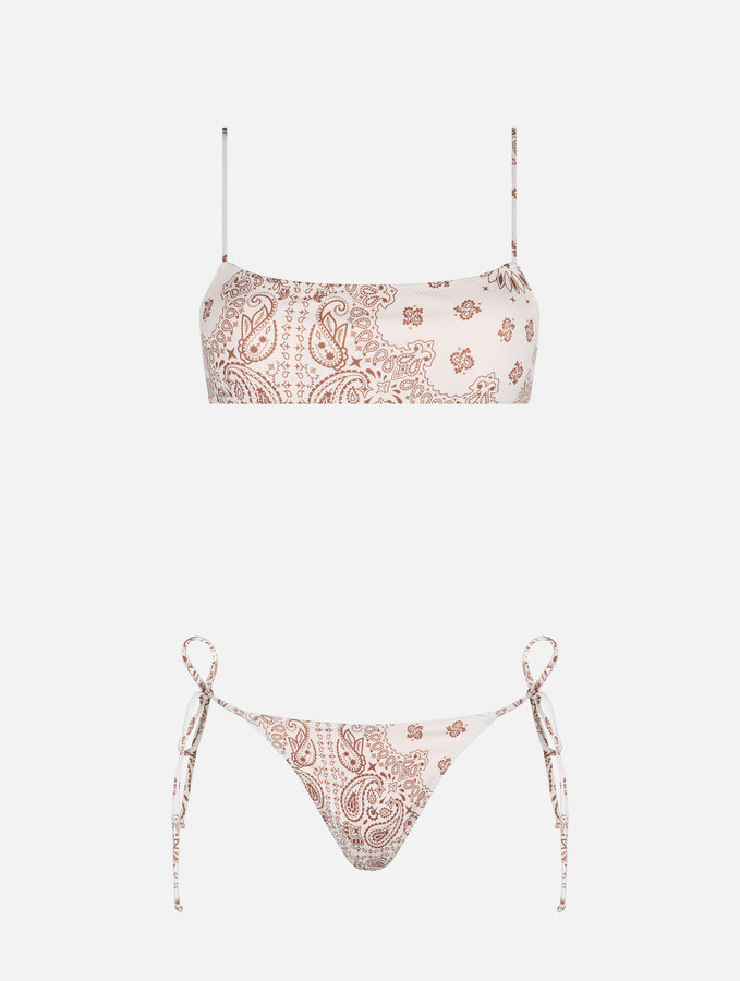 Mc2 Saint Barth Bikini da donna a bralette Sadie Marielle a bandana Affare Del Giorno