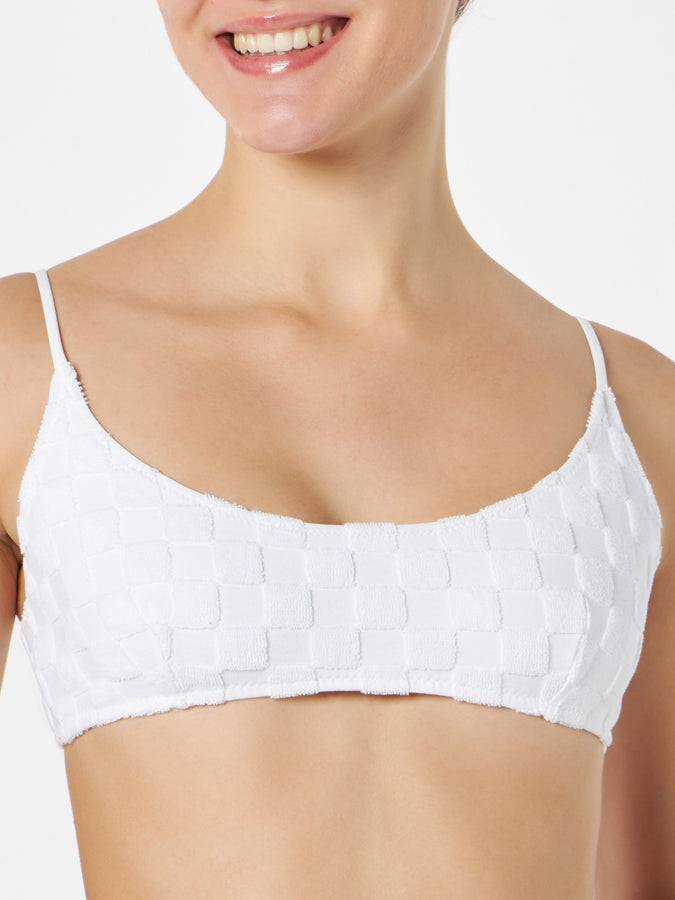 Mc2 Saint Barth Bikini a bralette da donna in spugna In Linea