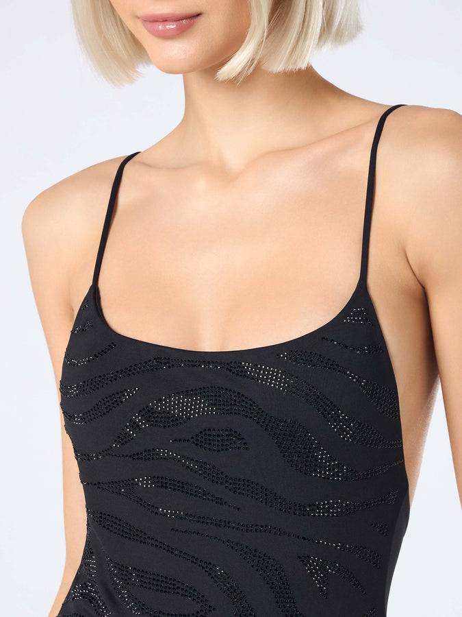 Mc2 Saint Barth Costume intero da donna con strass Cecille Offerta