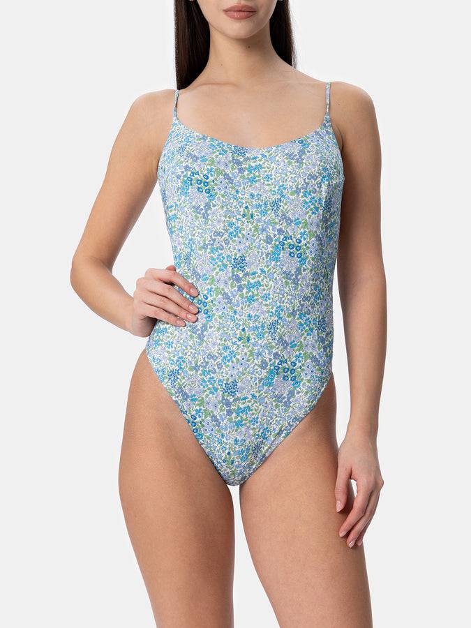 Mc2 Saint Barth Costume intero da donna Joanna Luise Cecille | REALIZZATO CON TESSUTO LIBERTY