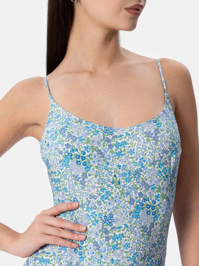 Mc2 Saint Barth Costume intero da donna Joanna Luise Cecille | REALIZZATO CON TESSUTO LIBERTY Nuova