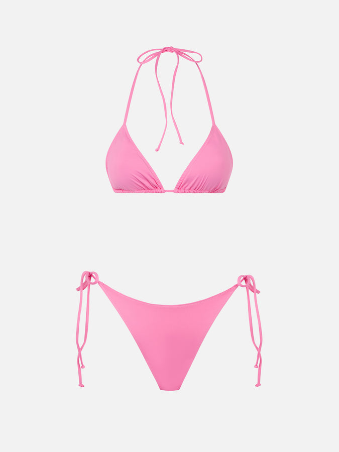 Mc2 Saint Barth Bikini da donna a triangolo rosa Vendita Calda