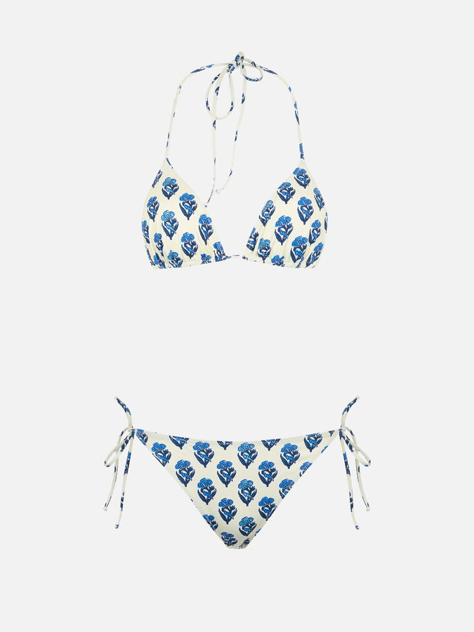 Mc2 Saint Barth Bikini da donna a triangolo fiori jaipur Leah Virgo Qualità