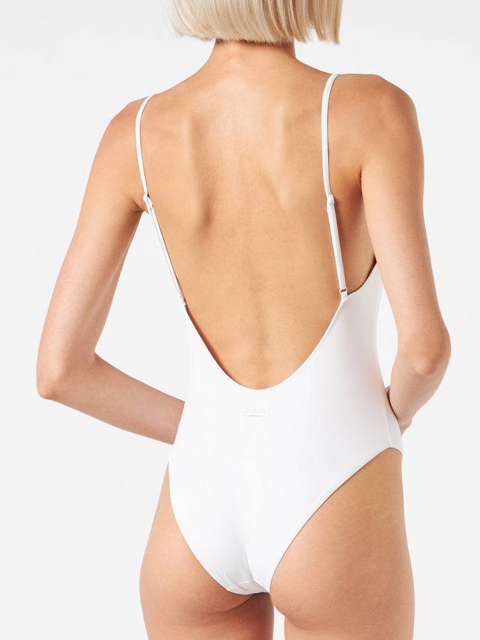 Mc2 Saint Barth Costume intero da donna bianco Presa
