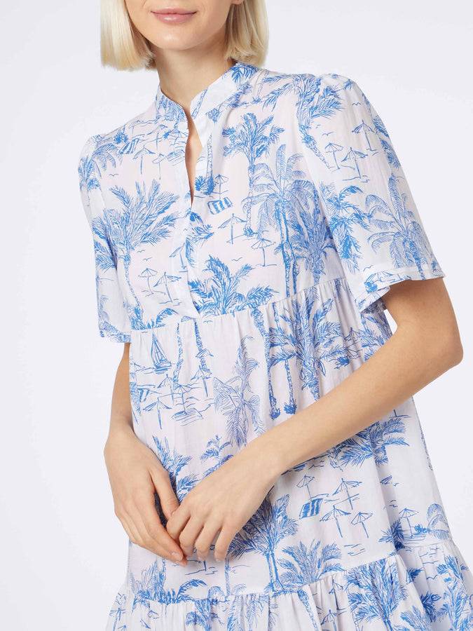 Mc2 Saint Barth Abito corto da donna in voile di cotone Siara Fino Al -60%