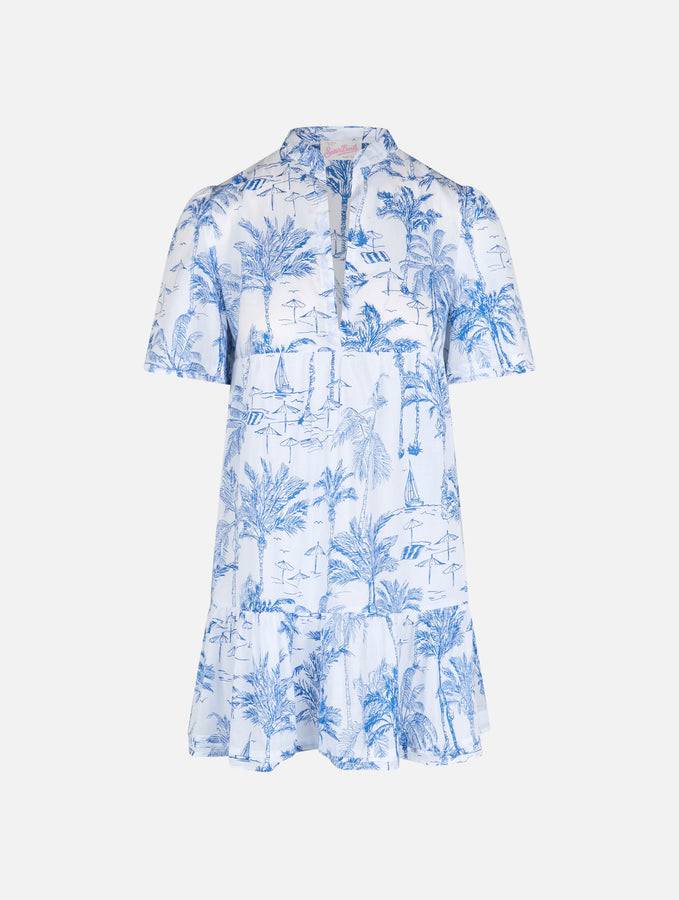 Mc2 Saint Barth Abito corto da donna in voile di cotone Siara Fino Al -60%