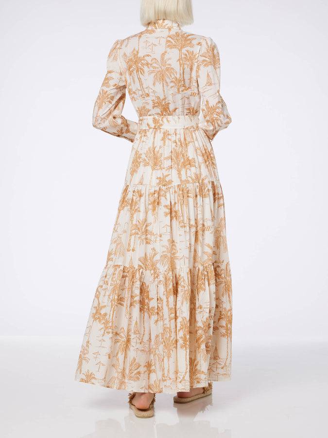 Mc2 Saint Barth Abito da donna in cotone Toile de Jouy Jensen Economico