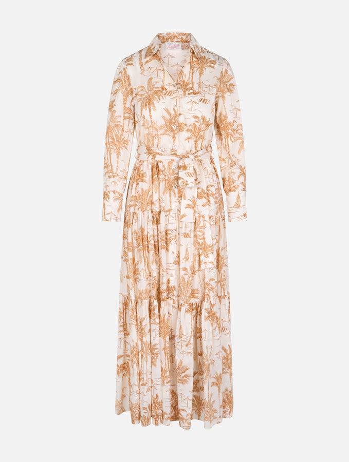 Mc2 Saint Barth Abito da donna in cotone Toile de Jouy Jensen Economico