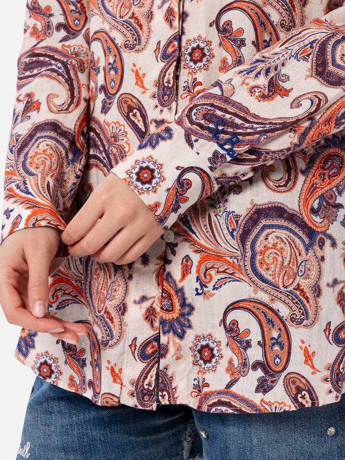 Mc2 Saint Barth Woman texan style shirt Alodie with pockets Promozione Limitata