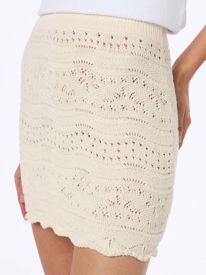 Mc2 Saint Barth Woman cotton knit mini skirt Apple Qualità