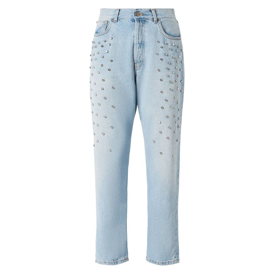 Mc2 Saint Barth Jeans da donna con strass Vendita Calda