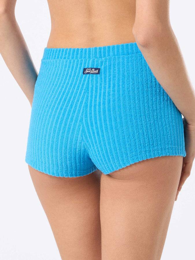 Mc2 Saint Barth Hot pants Sherlin da donna in spugna Nuovo