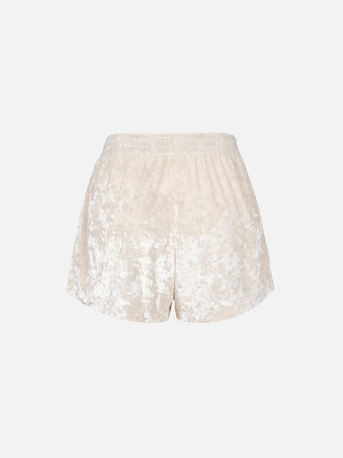 Mc2 Saint Barth Pantaloncini da donna in ciniglia pull up Cate Pezzi Unici