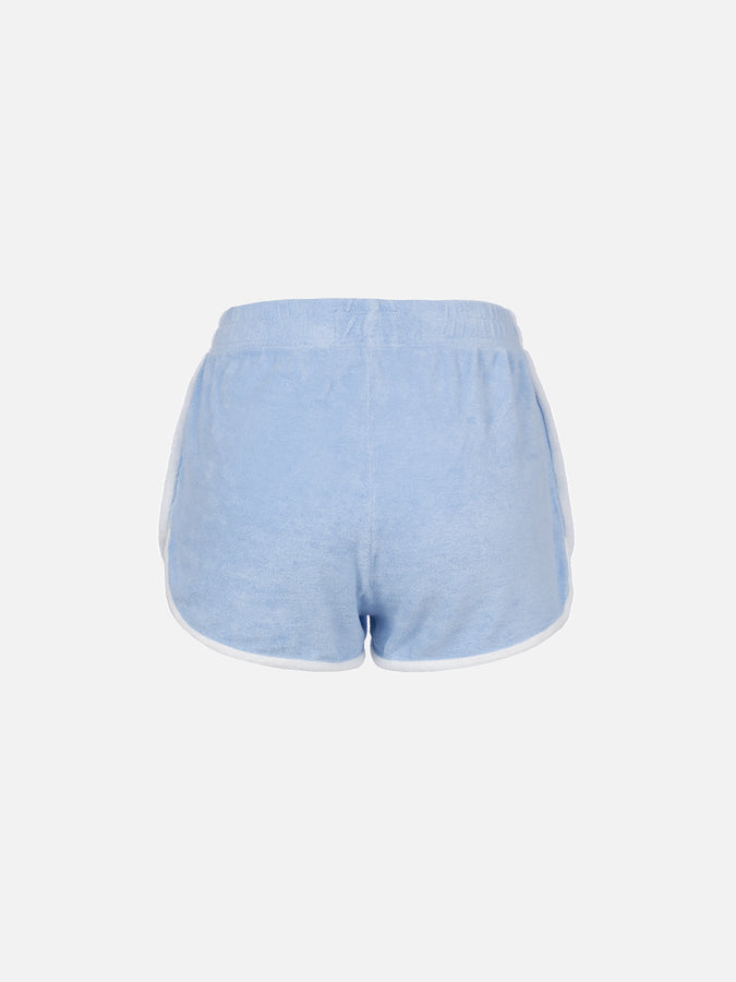 Mc2 Saint Barth Pantaloncini da donna pull up in spugna di cotone Francine Acquista Ora