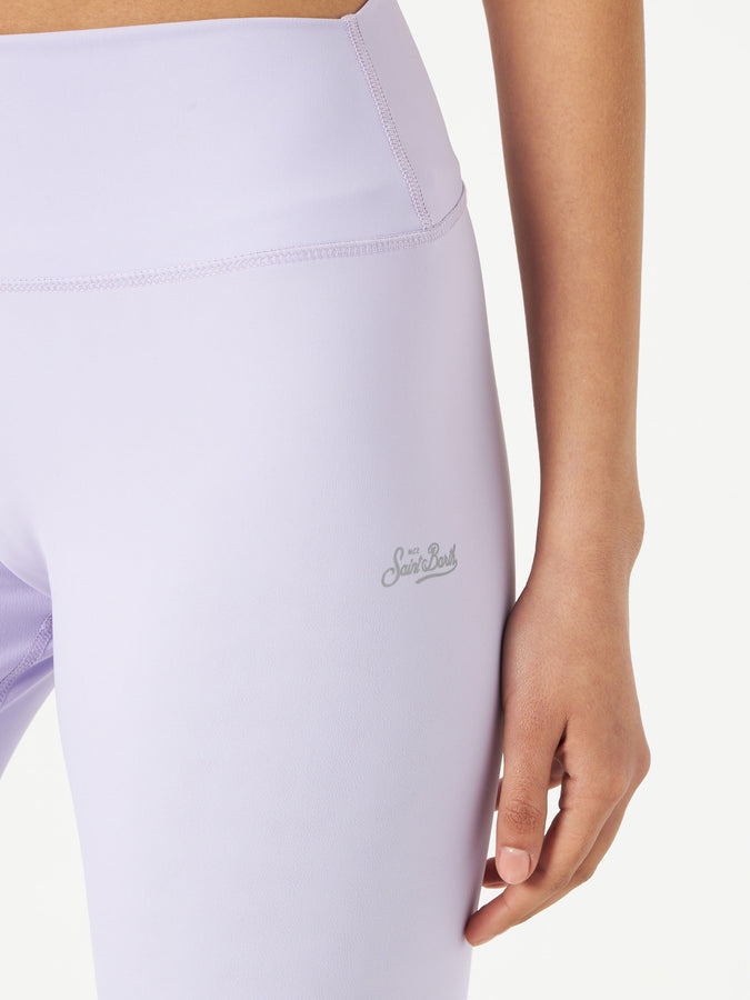 Mc2 Saint Barth Leggings da yoga lilla Italy