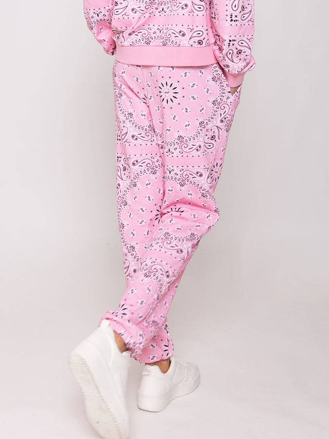 Mc2 Saint Barth Joggers bandana in cotone con ricamo Saint Barth Acquista Ora