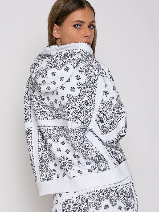 Mc2 Saint Barth Felpa con cappuccio bandana in cotone con ricamo Saint Barth Fino Al -60%