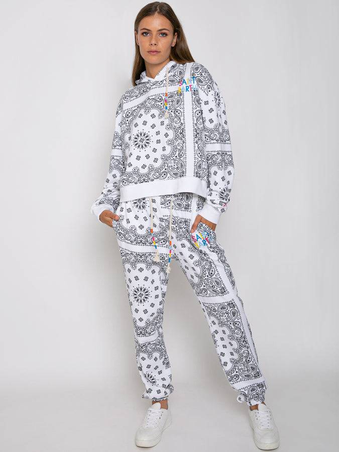 Mc2 Saint Barth Joggers bandana in cotone con ricamo Saint Barth Shopping Online