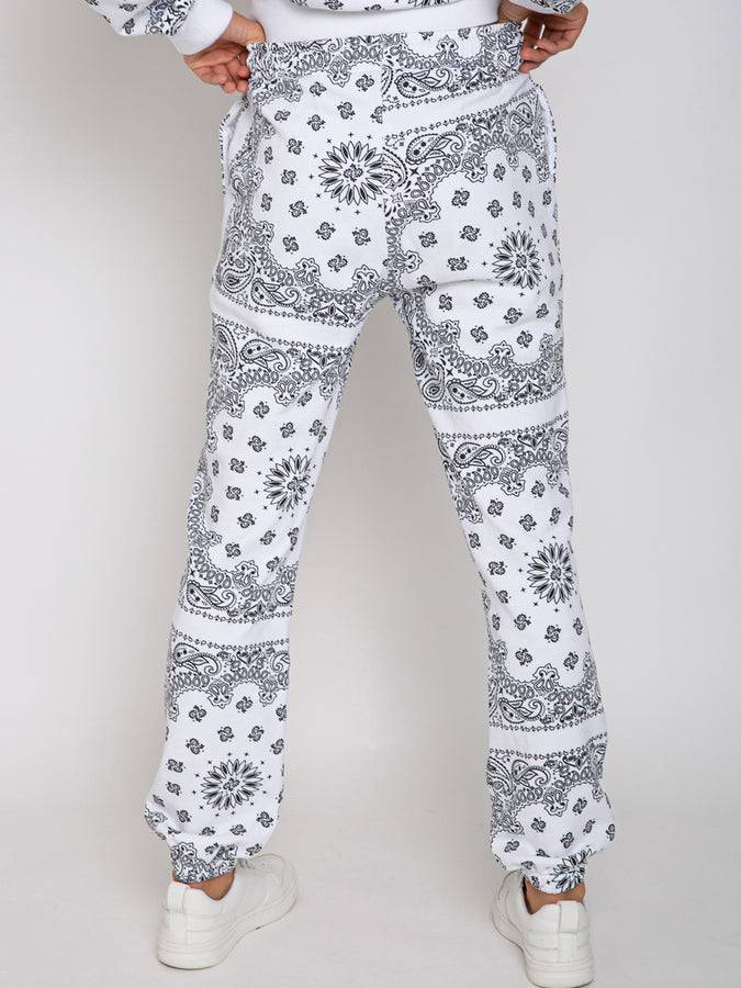 Mc2 Saint Barth Joggers bandana in cotone con ricamo Saint Barth Shopping Online
