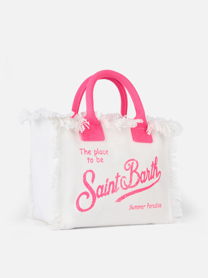 Mc2 Saint Barth Off-white cotton canvas Colette handbag Convenienza