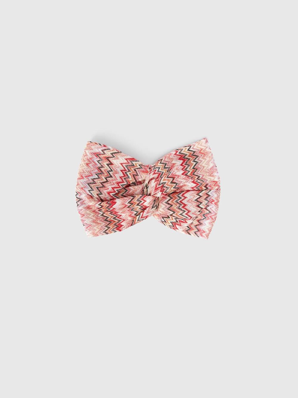 Missoni Fascia in viscosa chevron con lurex Nuova