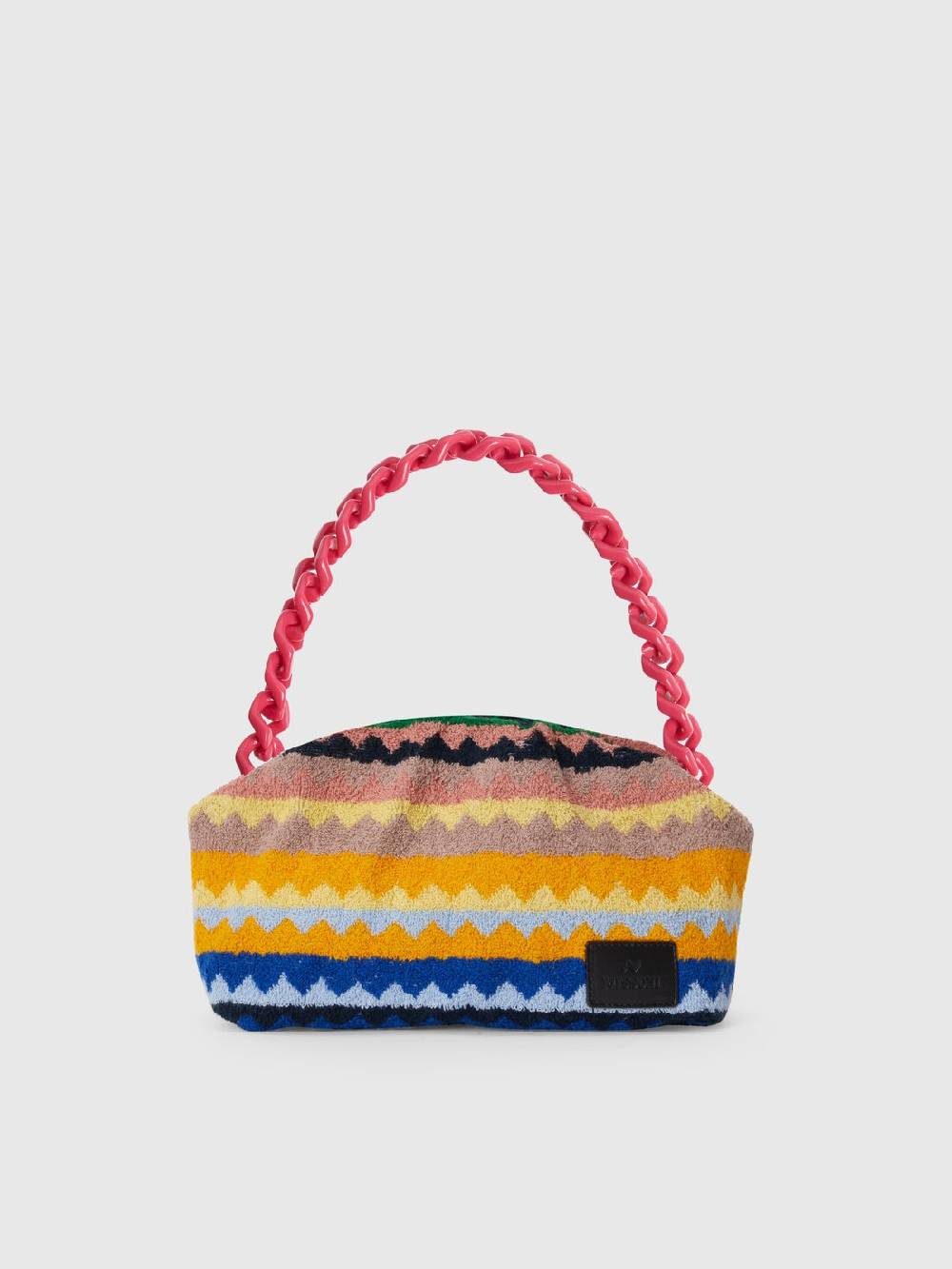 Missoni Clutch in spugna di cotone zig zag Moda