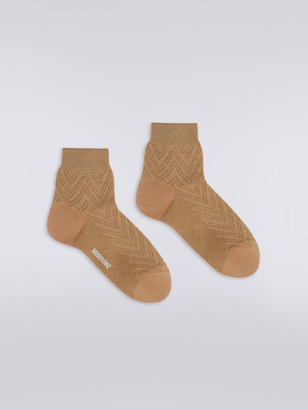 Missoni Calzini corti in modal zig zag con lurex 2025