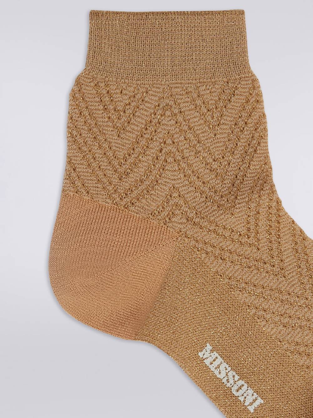 Missoni Calzini corti in modal zig zag con lurex 2025