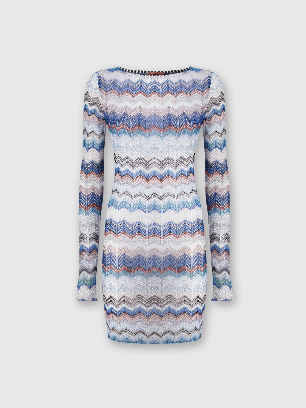 Missoni Abito crochet zig zag con lurex 2025