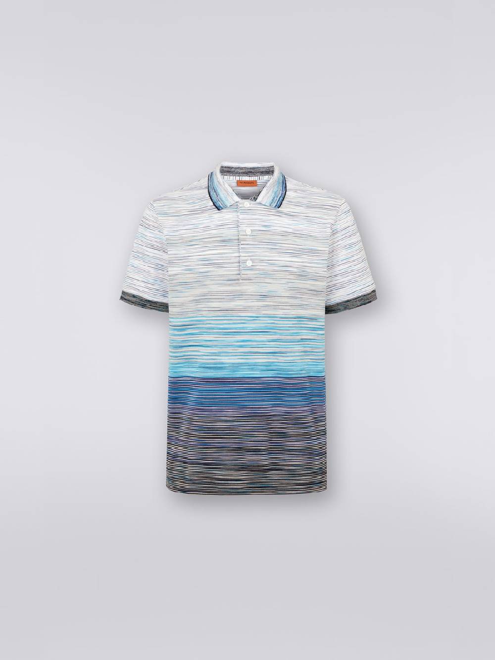 Missoni Polo in piquet di cotone fiammato Qualità Garantita