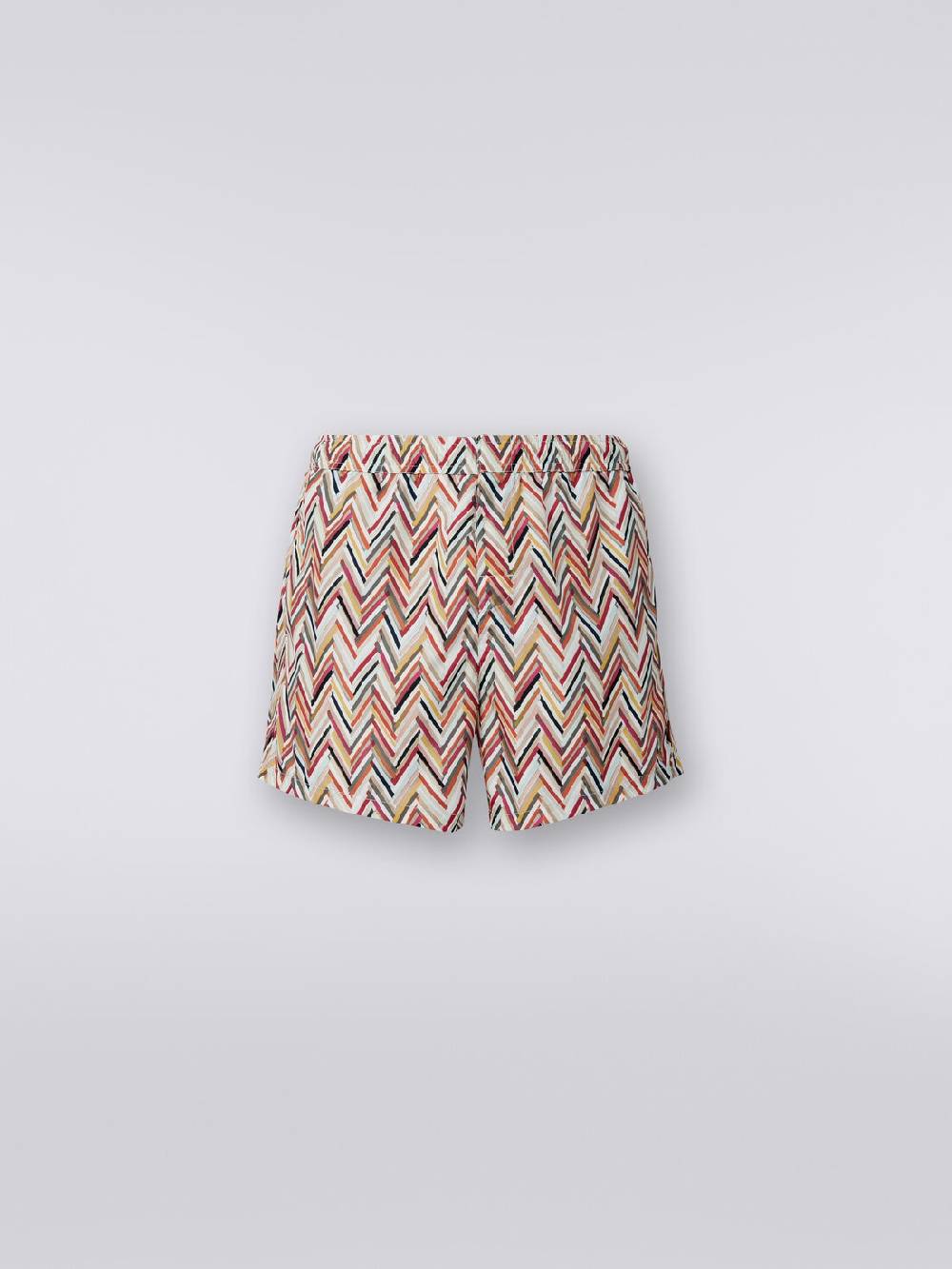 Missoni Boxer mare con stampa zig zag effetto spennellate Promozione Limitata