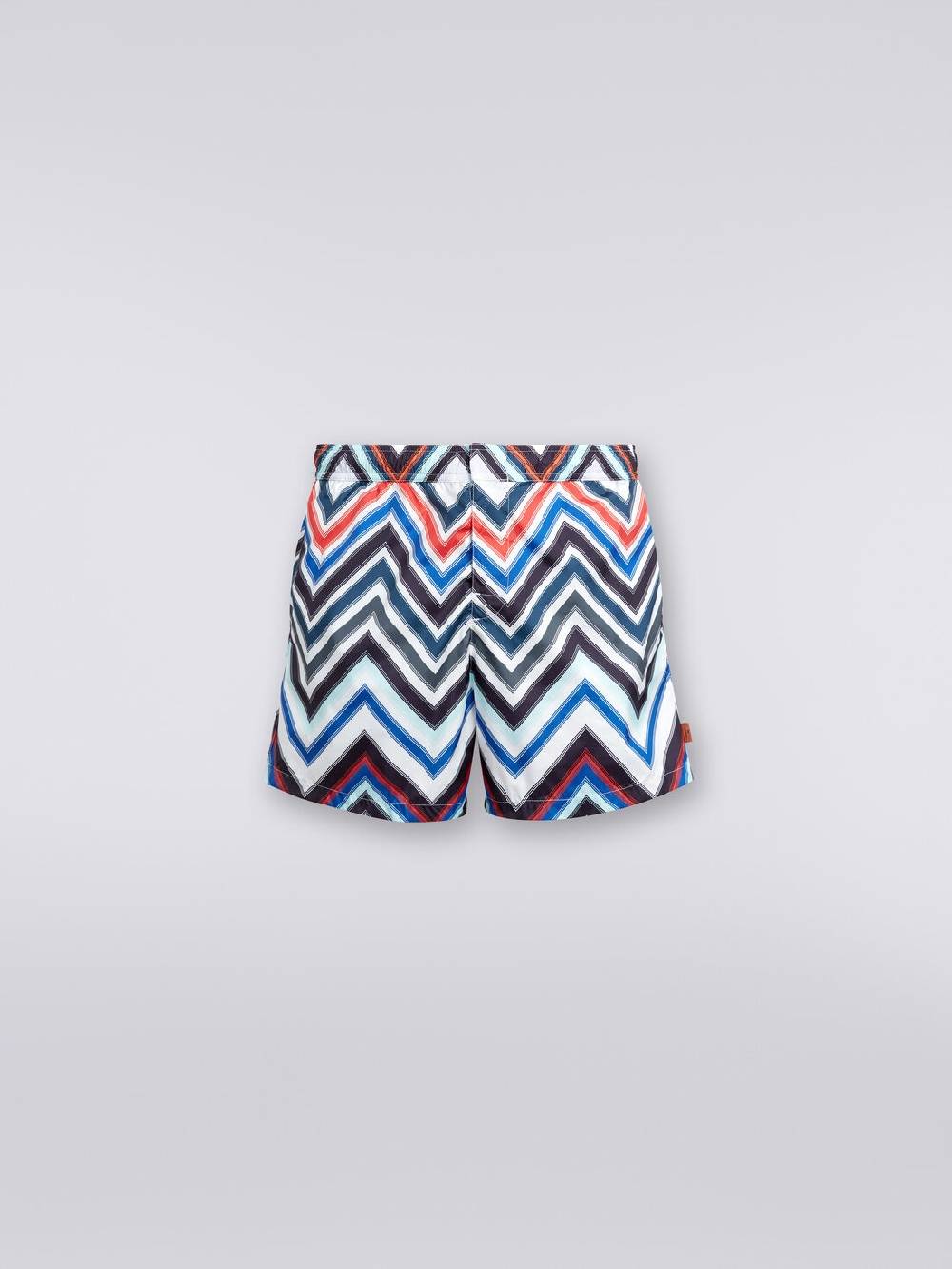 Missoni Boxer mare in nylon con macro-zig zag in gradazione Offerta
