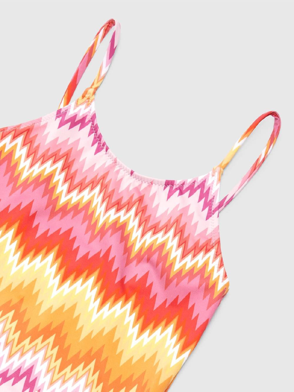 Missoni Costume intero chevron con scritta logo Outlet