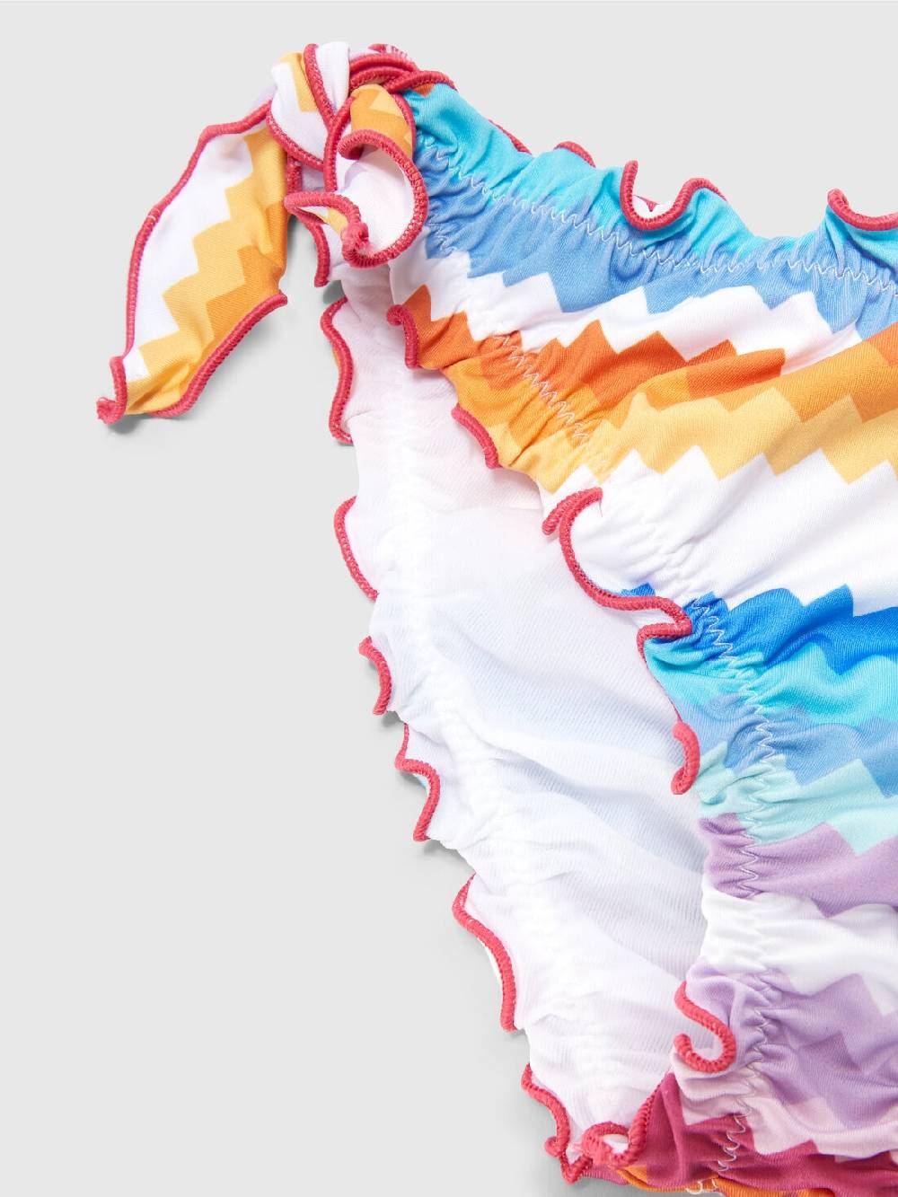 Missoni Bikini con motivo zig zag e logo In Vendita