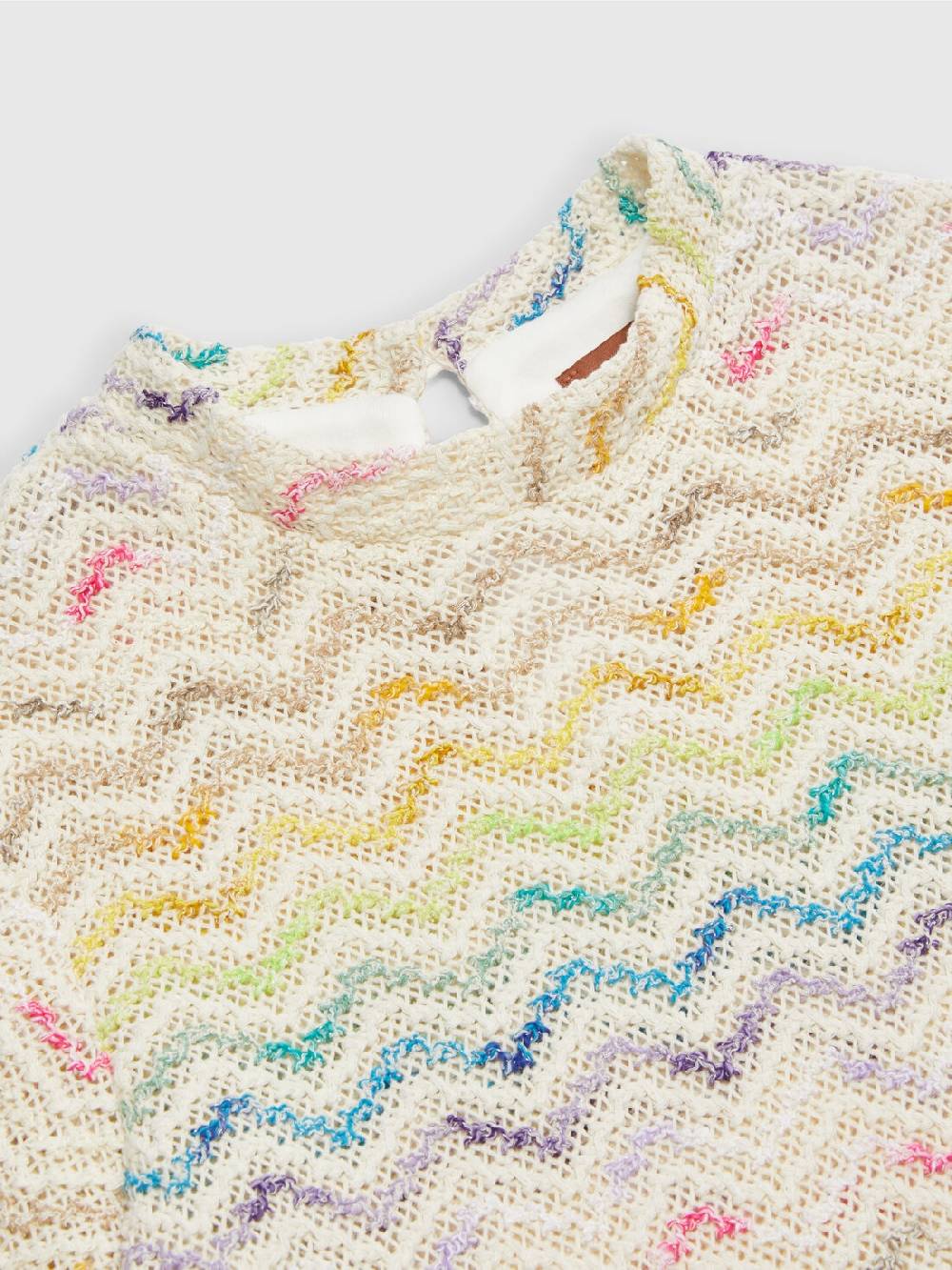 Missoni Abito in maglia di misto cotone chevron Negozio