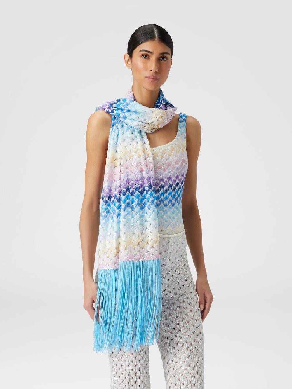 Missoni Stola in viscosa lamé 2025